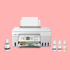 canon® PIXMA™ G3270 MegaTank Wireless Inkjet All-In-One Color Printer, White